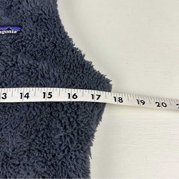 Patagonia Deep Pile Fuzzy Vest Jacket Womens Size XS Gray - Picture 6 of 7